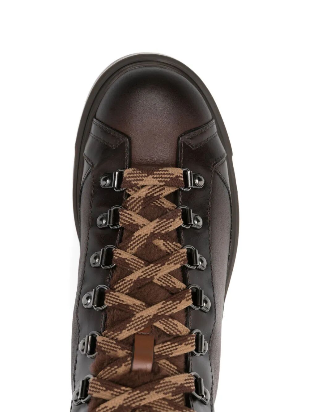SANTONI Premium Calf Leather Men's Boots