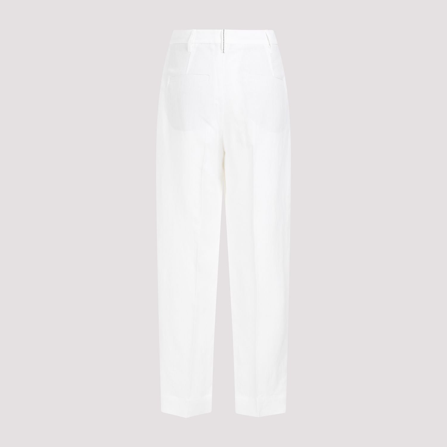 BRUNELLO CUCINELLI Slouchy Trousers in Fluid Twill for Women