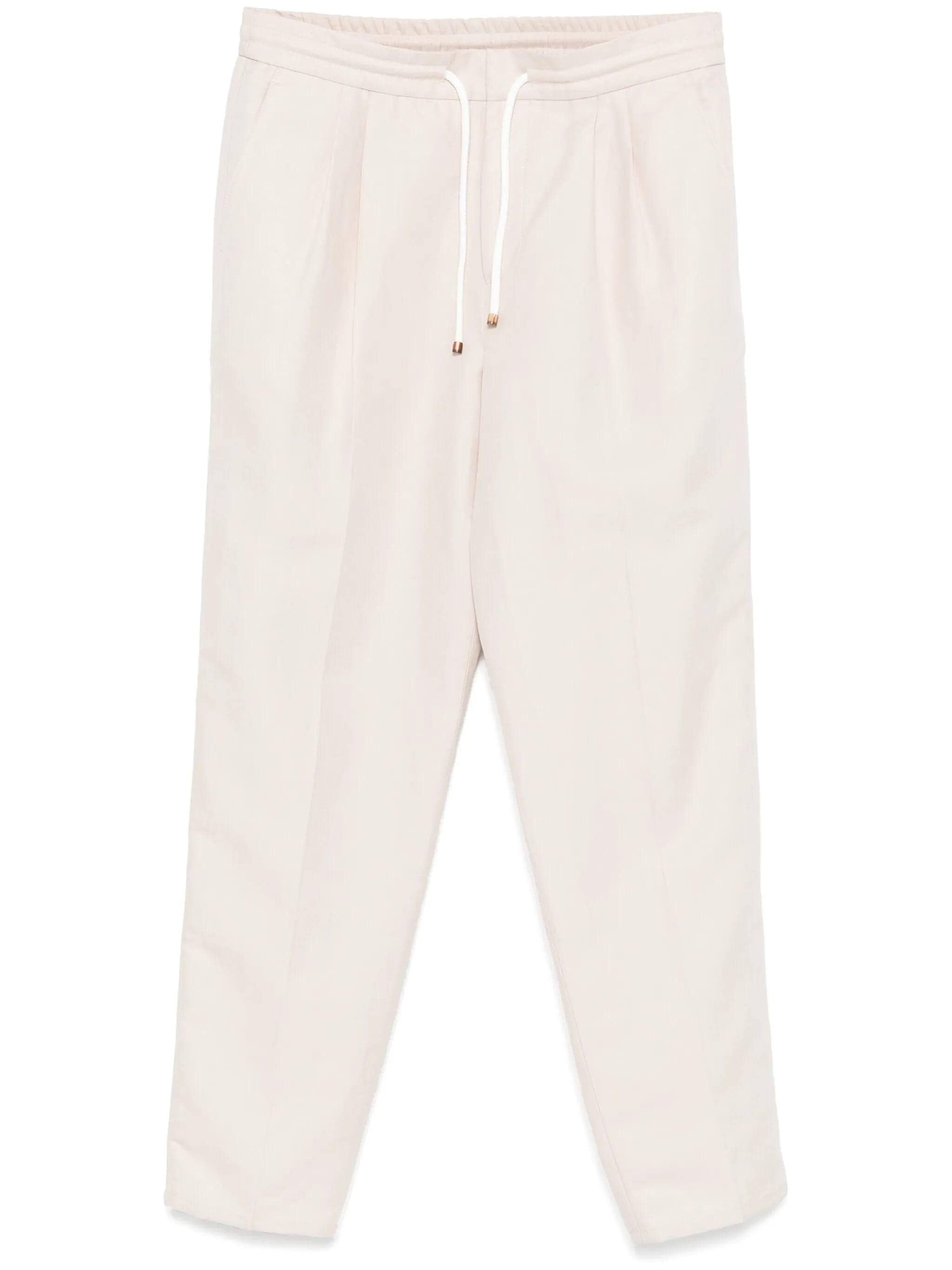 BRUNELLO CUCINELLI Straight-Leg Linen Pants