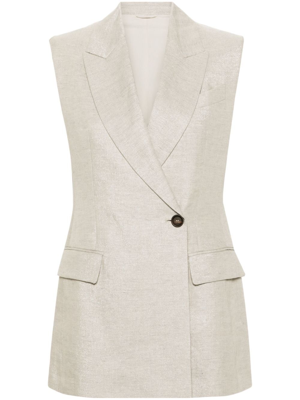 BRUNELLO CUCINELLI Women's Elegant Gilet Vest