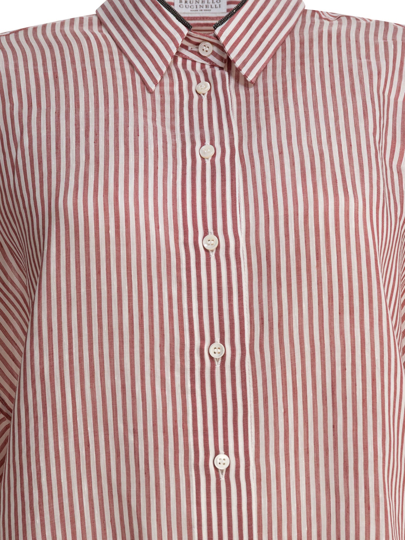 BRUNELLO CUCINELLI Chic Linen-Cotton Blend Shirt for Women