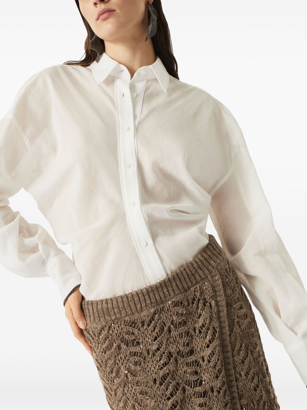 BRUNELLO CUCINELLI Soft Cotton Shirt for Comfort