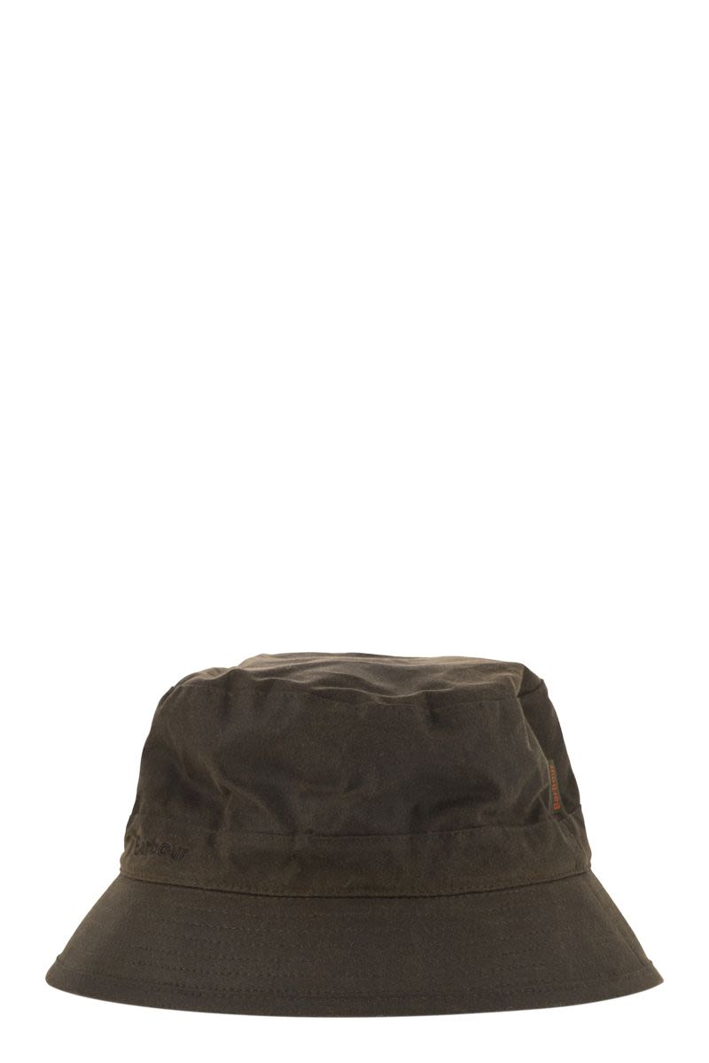 BARBOUR Waxed Bucket Hat - 20 cm Diameter