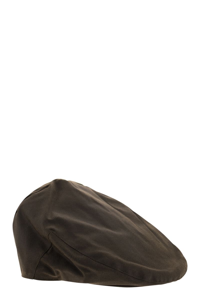 BARBOUR Waxed Cotton Beret - Men's Accessory