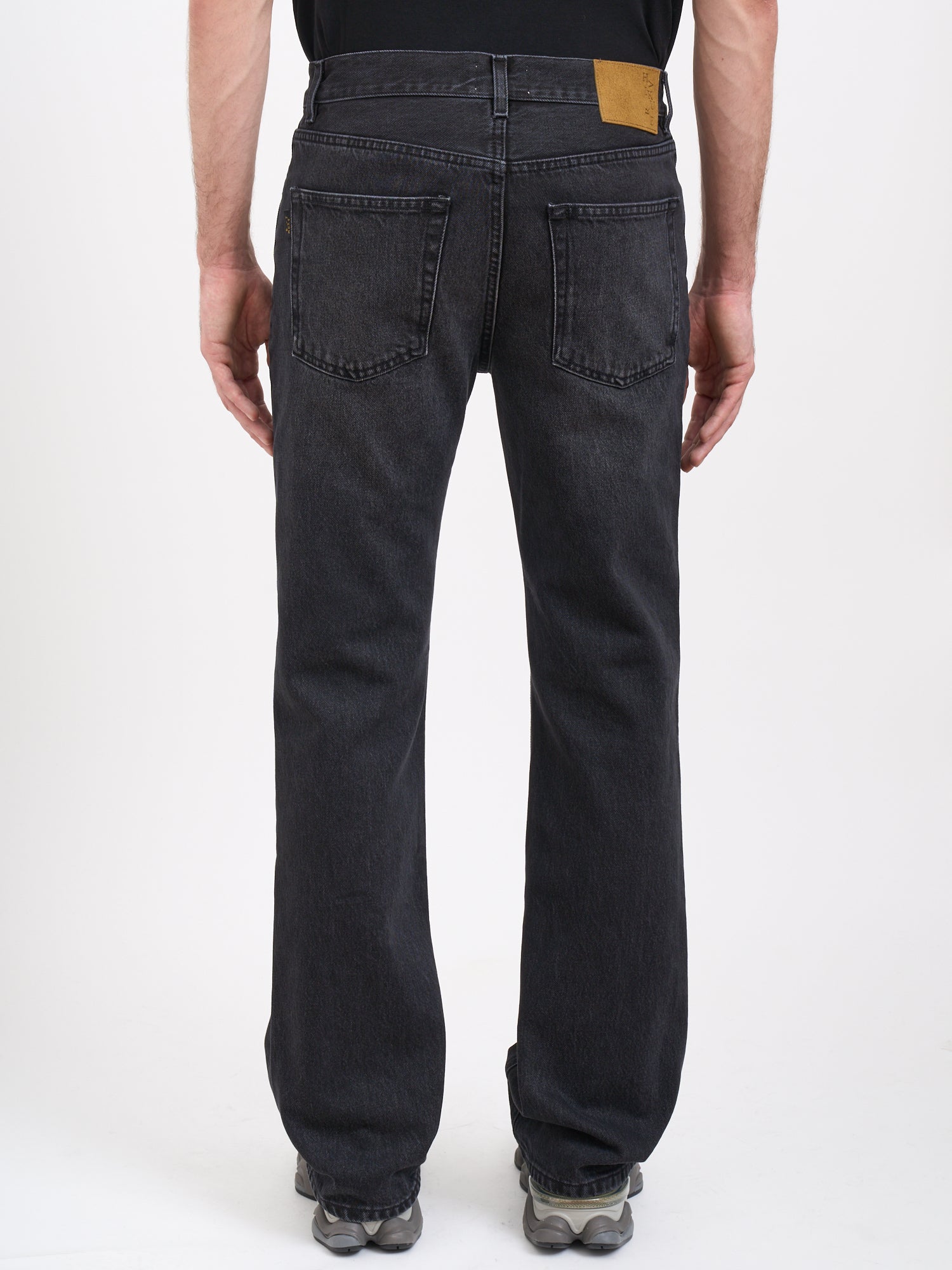 HAIKURE Men's Straight Leg Denim Pants - Size 32