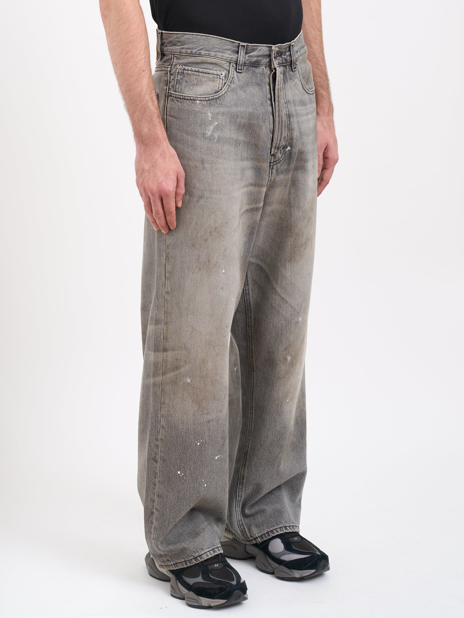 HAIKURE Wide Leg Denim Pants - Size 32