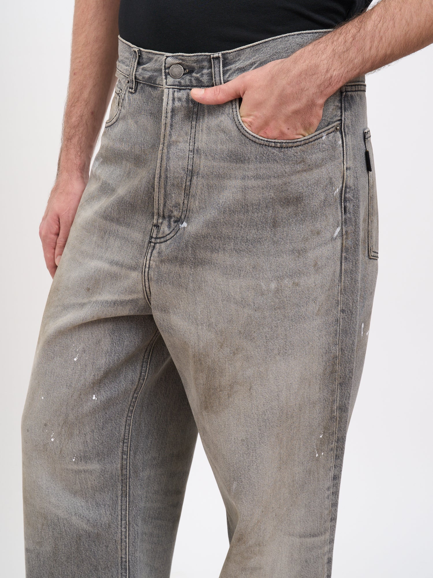 HAIKURE Wide Leg Denim Pants - Size 32