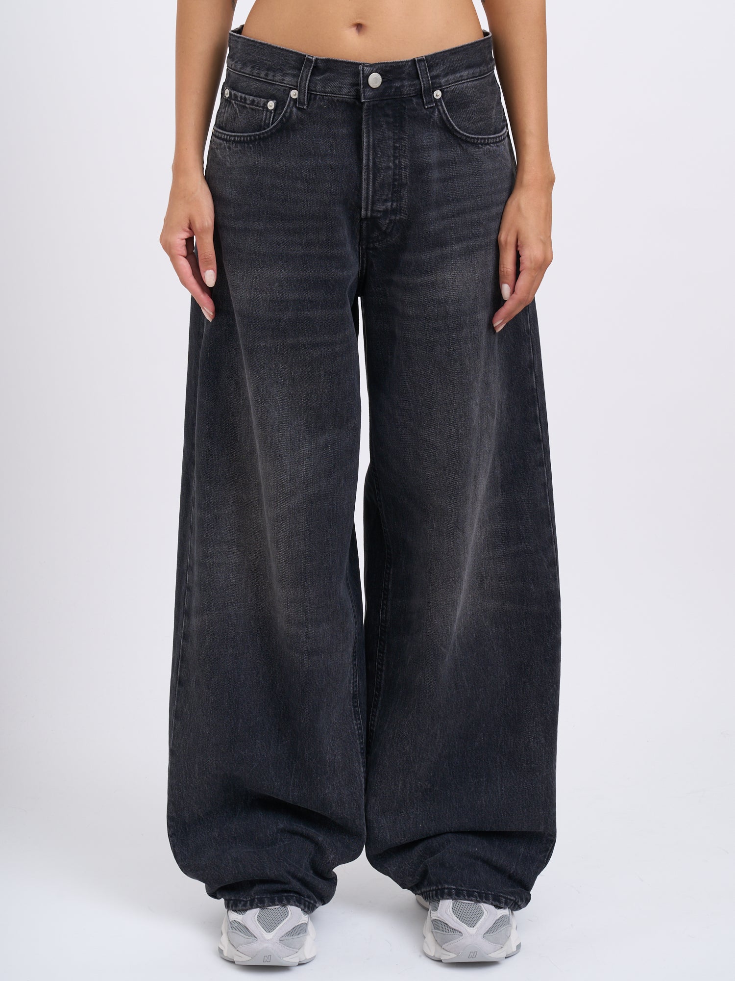 HAIKURE Authentic Wide Leg Denim Pants - Size 25