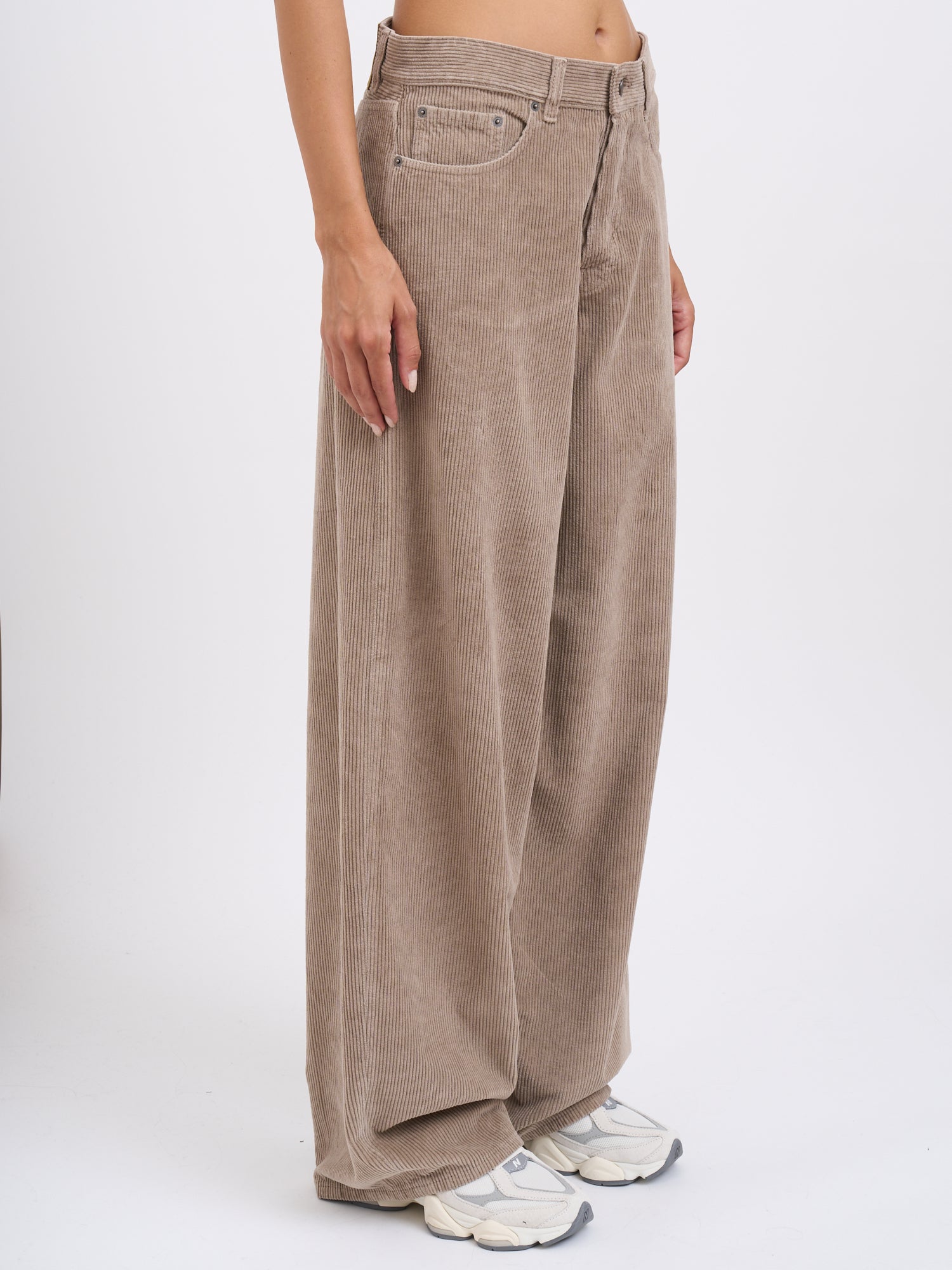 HAIKURE Wide Leg Velvet Pants - Size 25