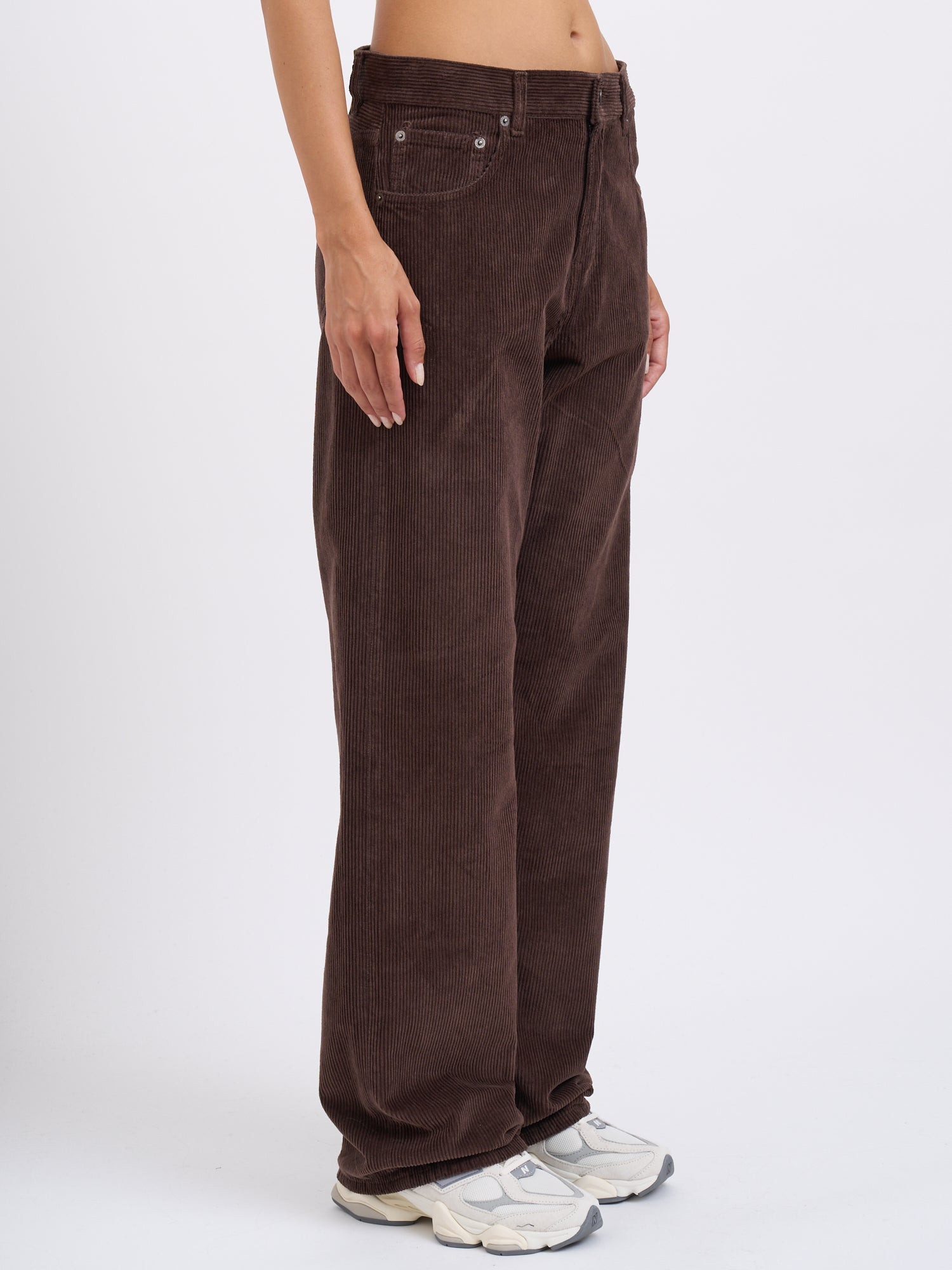 HAIKURE Wide Leg Velvet Trousers in Size 25