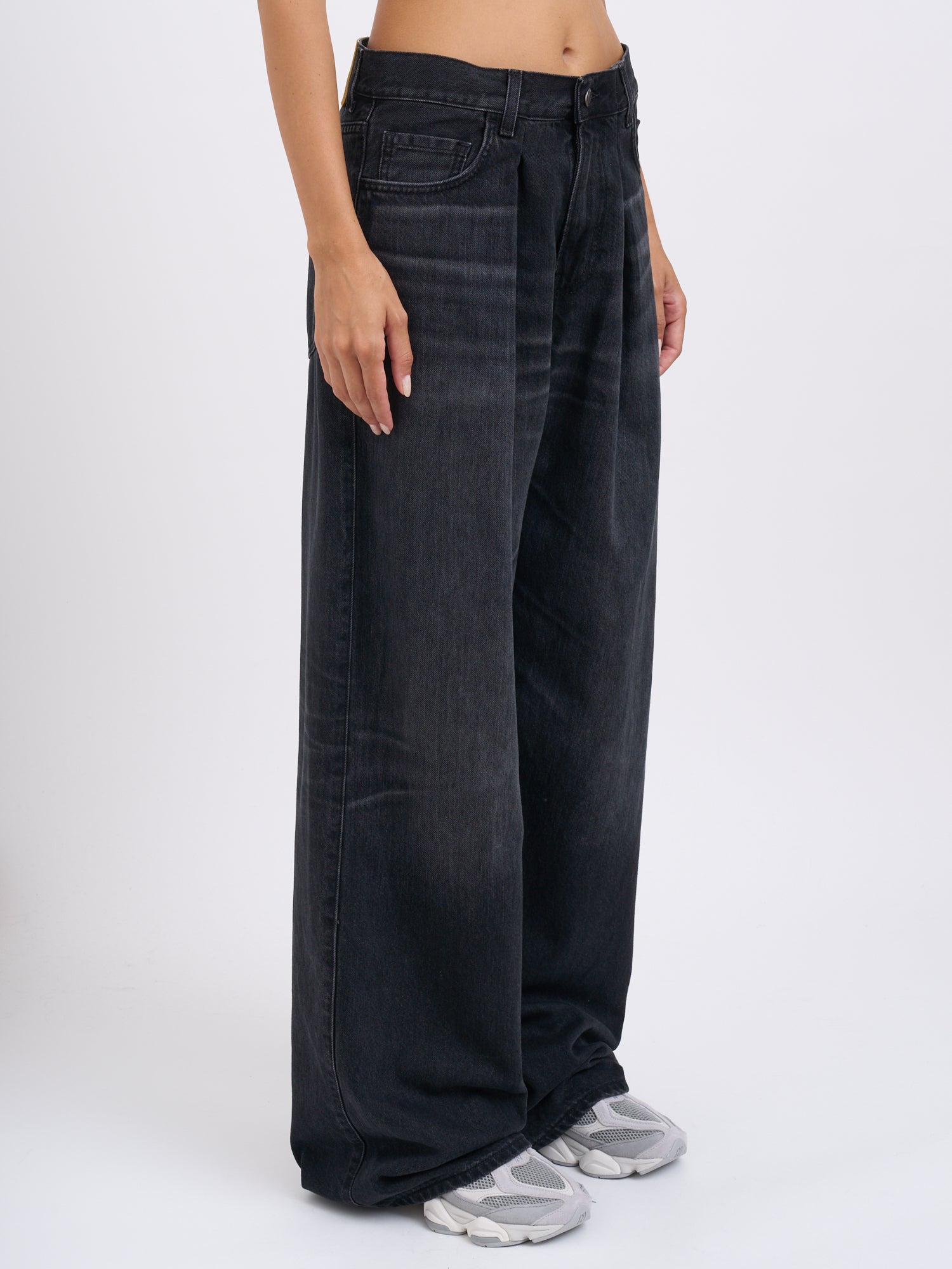 HAIKURE Wide Leg Tencel Pants - Size 25