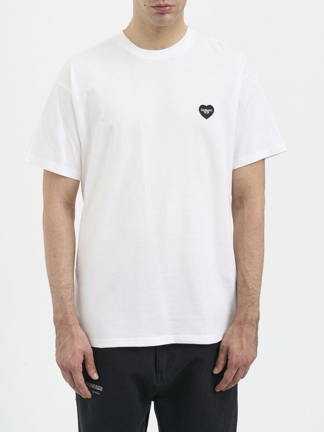 CARHARTT WIP Heart II Cotton T-Shirt - Regular Fit, Size M