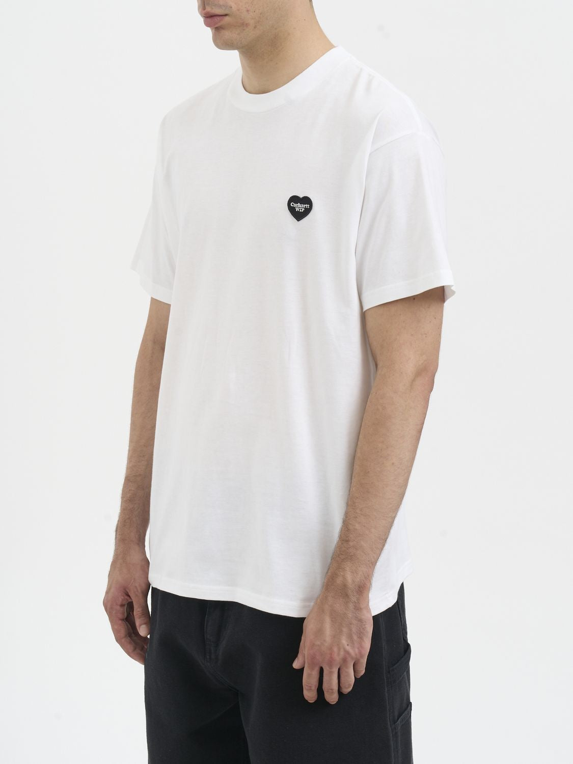 CARHARTT WIP Heart II Cotton T-Shirt - Regular Fit, Size M