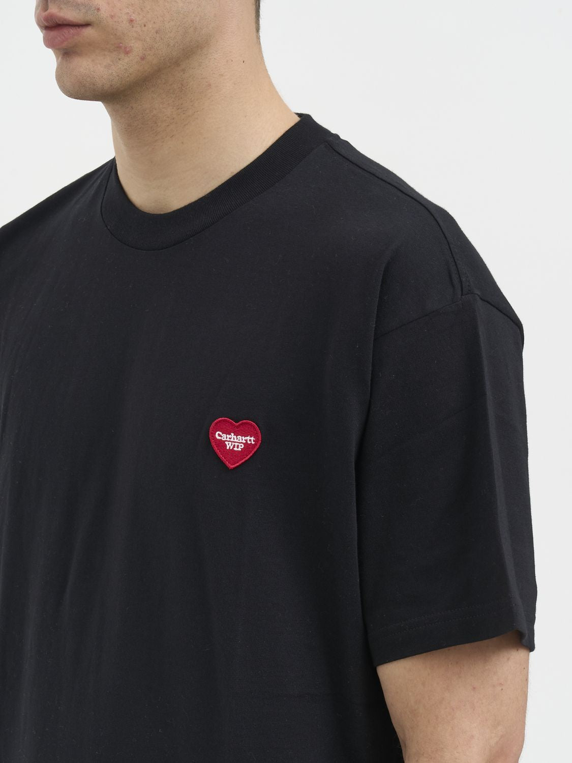 CARHARTT WIP Heart II Cotton T-Shirt (Regular Fit, Size M)