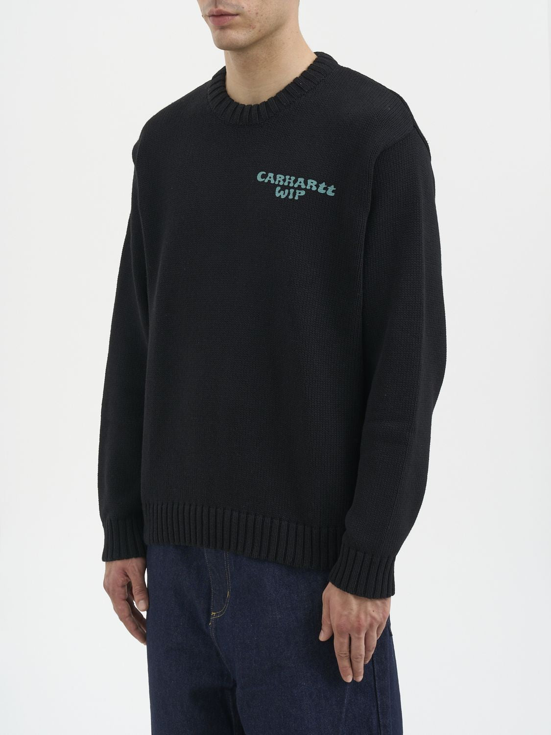 CARHARTT WIP Helix Crew Neck Sweater for Men - FW25 Collection