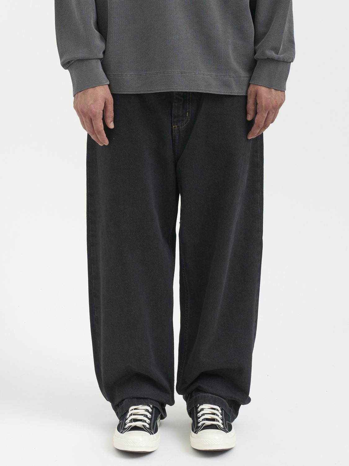 CARHARTT WIP Loose Straight Fit Trousers - Minimalist Style for Men