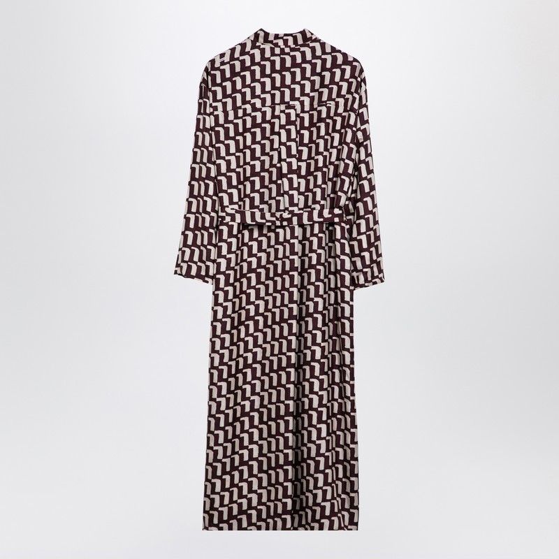 MAX MARA Reversible Chemise Dress with Classic Collar