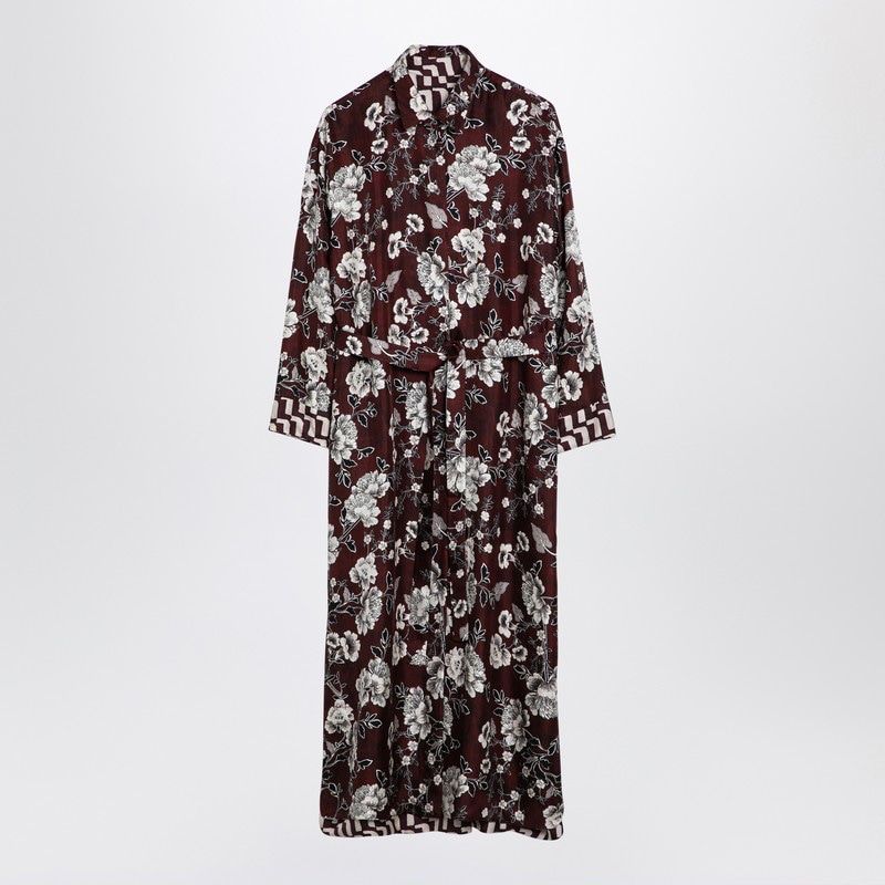 MAX MARA Reversible Chemise Dress with Classic Collar