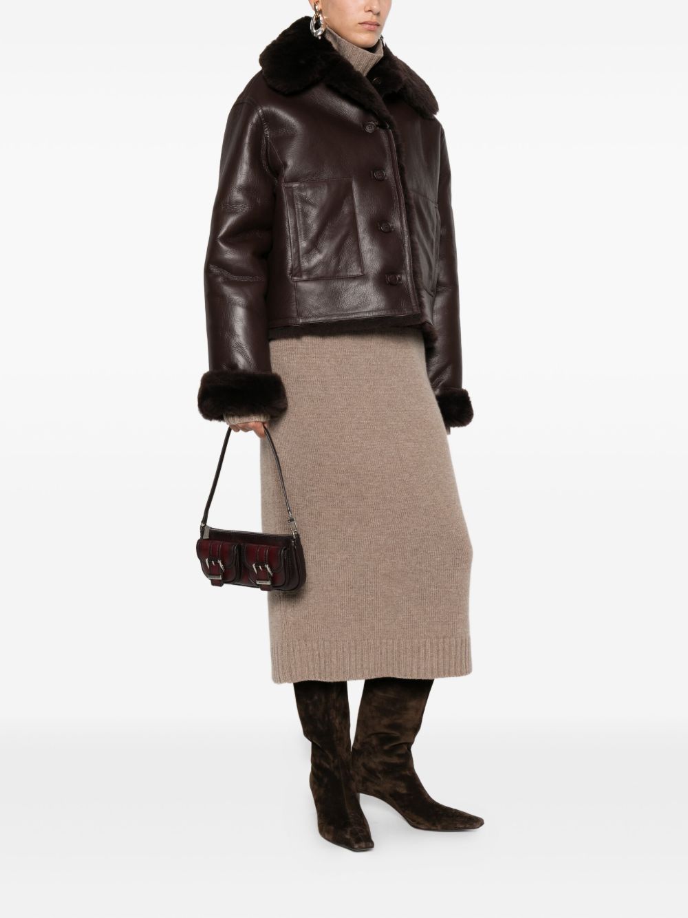 MICHAEL KORS Elegant Shoulder Handbag - Mini Size