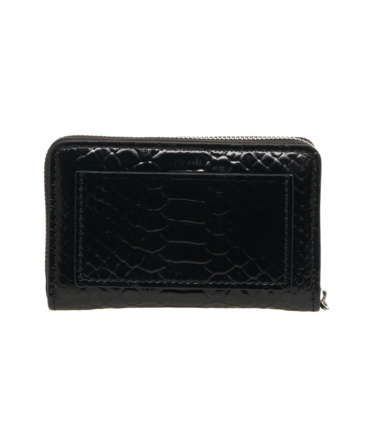 MICHAEL KORS Glossy Crocodile-Effect Zip-Around Wallet