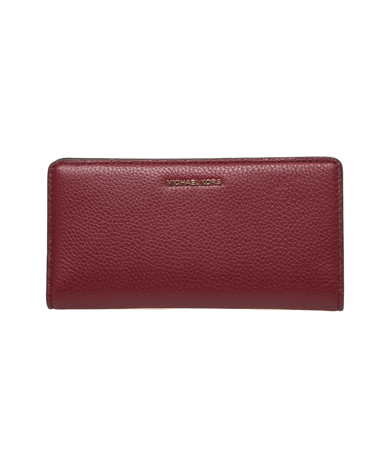 MICHAEL KORS Pebbled Leather Wallet in Mini Design
