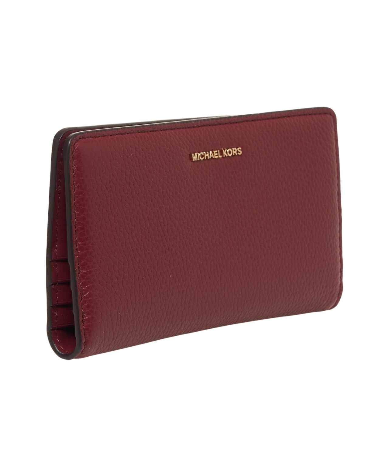 MICHAEL KORS Pebbled Leather Wallet in Mini Design
