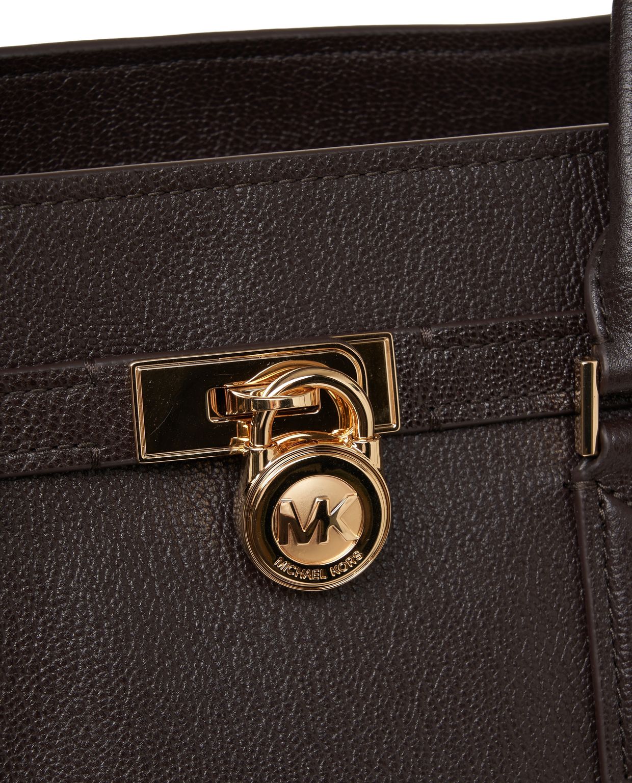 MICHAEL KORS Luxurious Pebbled Leather Shopper Bag - 39 x 30 x 15 cm