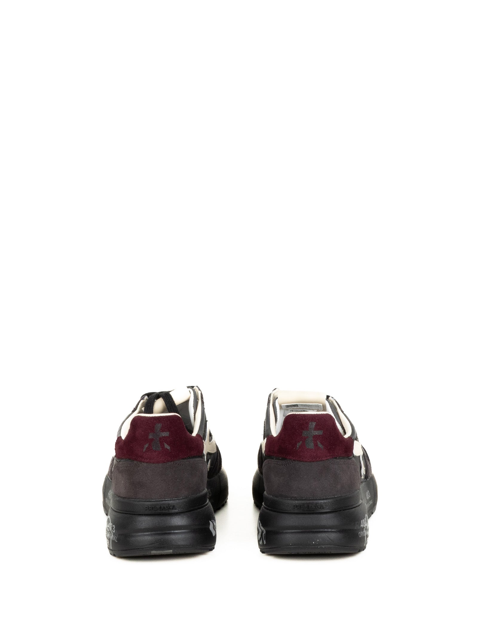 PREMIATA Ergonomic Sneaker with Side Logo - 4.5 cm Sole Height