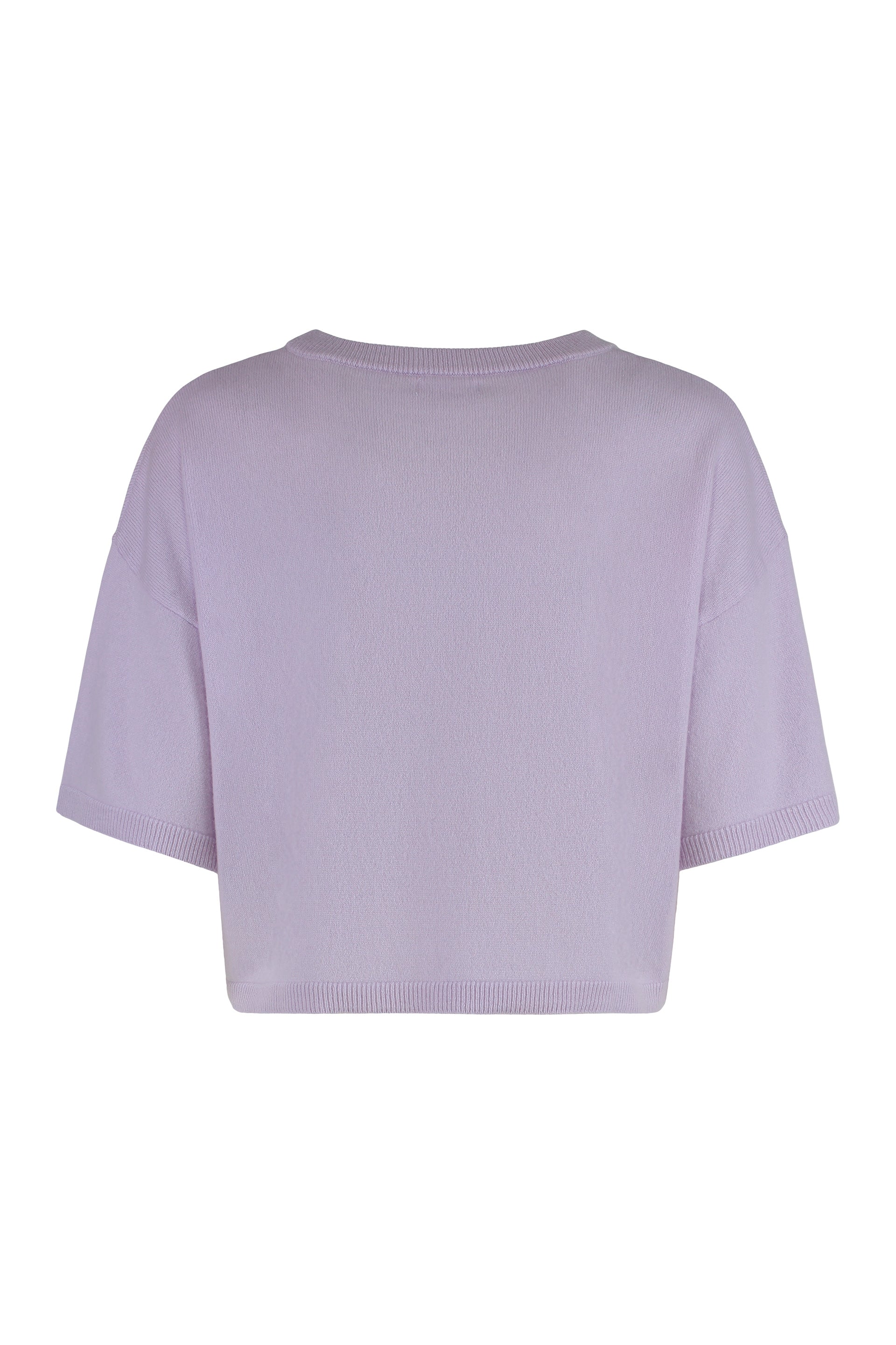 SABLYN Cropped Short Sleeve Cashmere Sweater