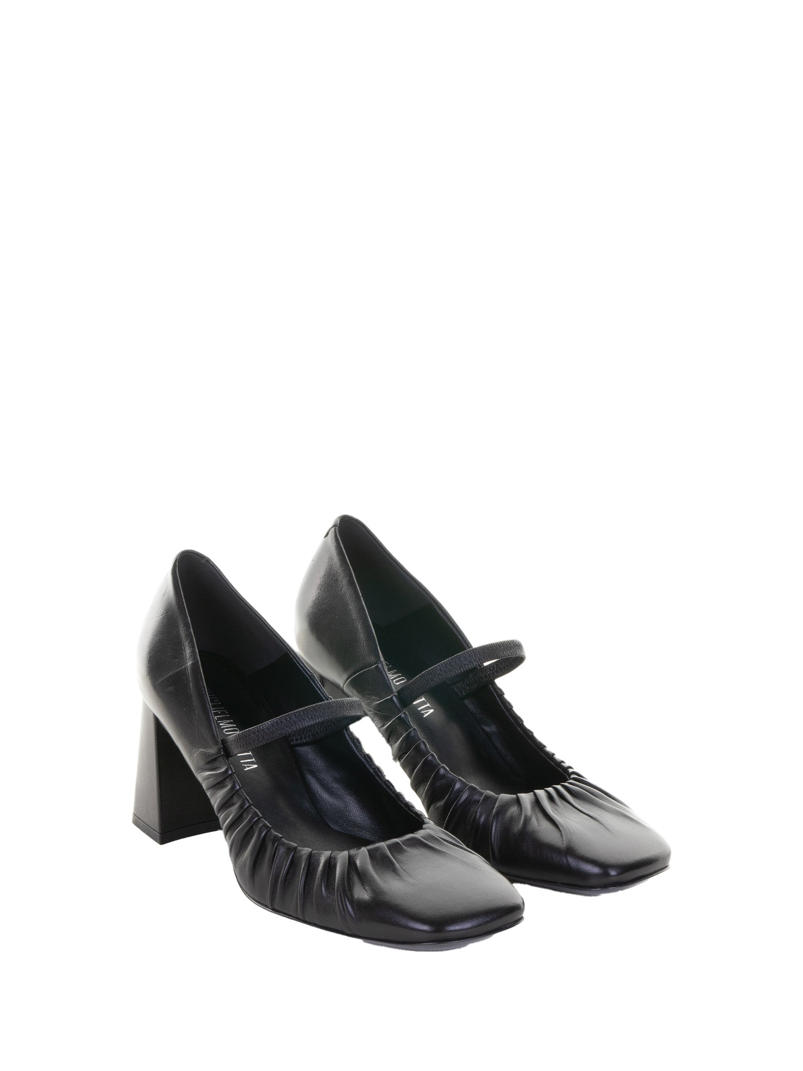 GUGLIELMO ROTTA Elegant Nappa Leather Pumps
