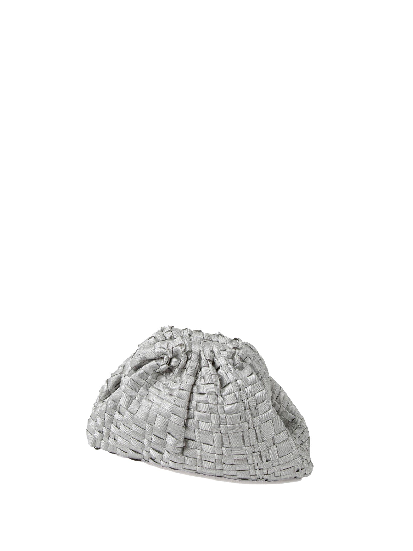 MARIA LA ROSA Mini Crochet Clutch with Shoulder Strap