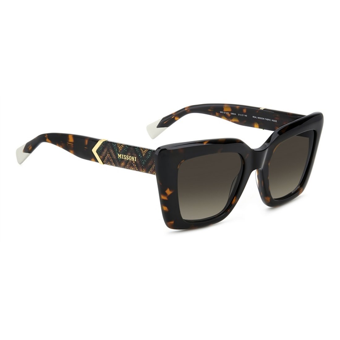 MISSONI Women’s Chic Havana Sunglasses