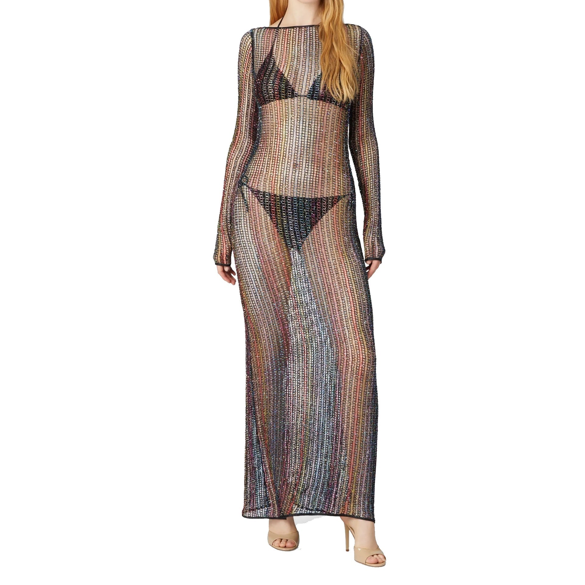 MISSONI Handcrafted Knit Midi Dress for Women