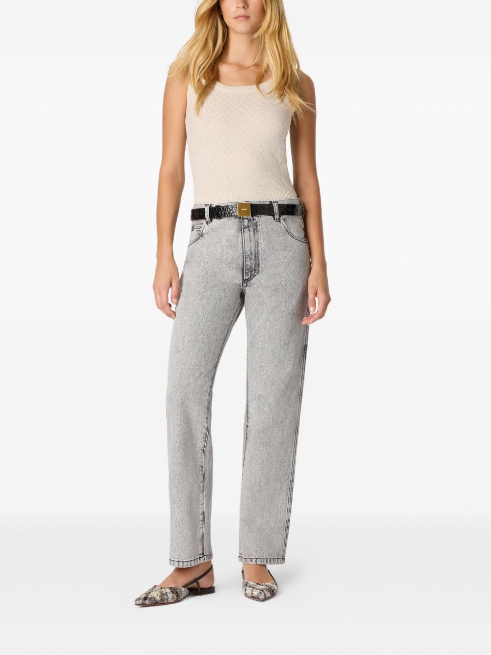 MISSONI Mid-Rise Five-Pocket Mini Jeans for Women