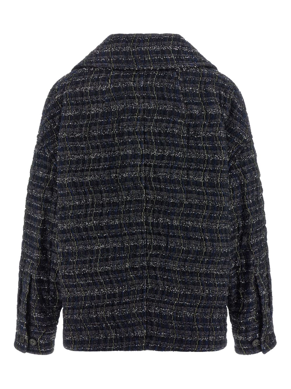 MISSONI Chic All-Over Check Wave Pattern Overshirt - FW25