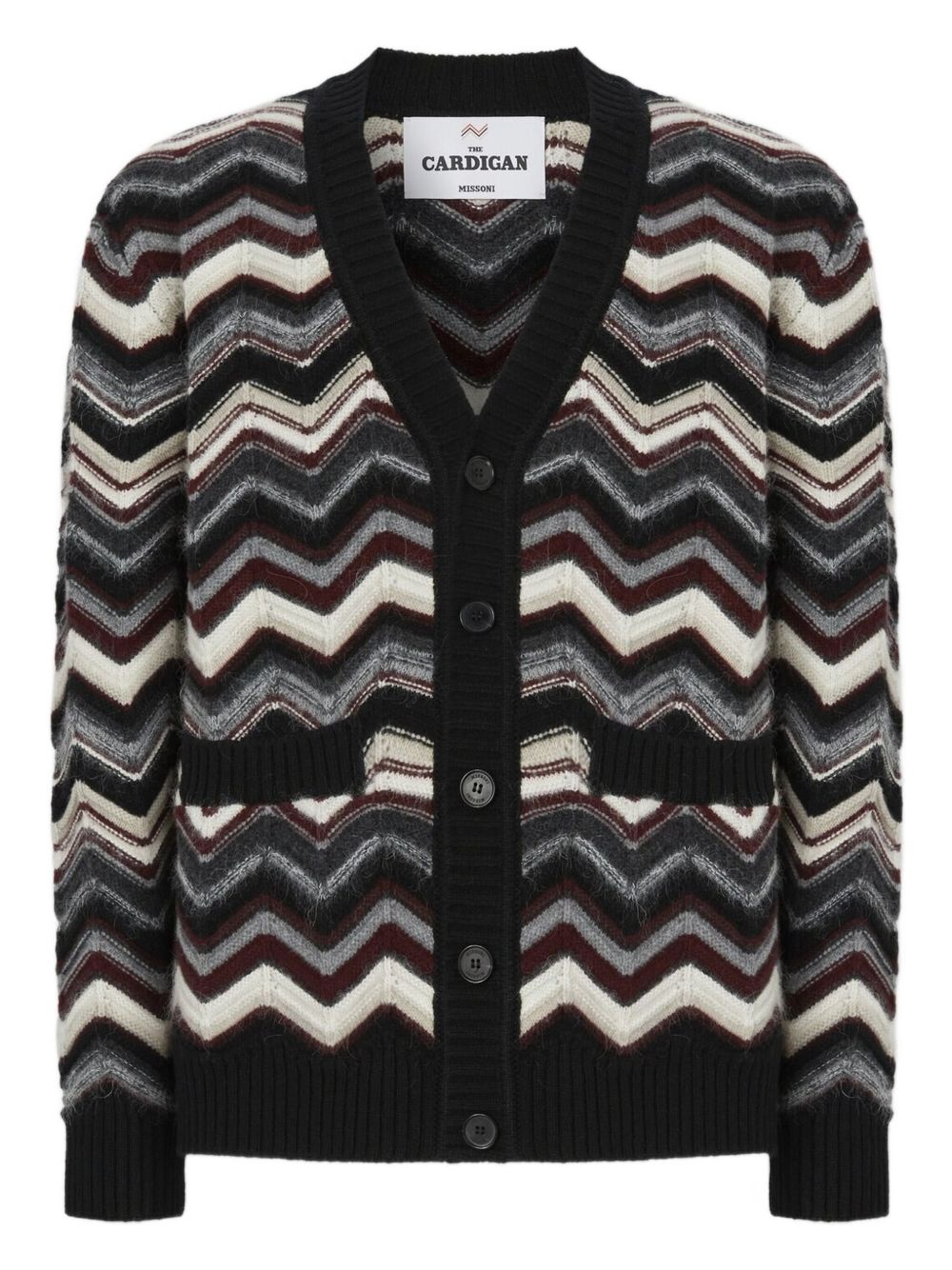 MISSONI Zigzag Pattern Multicolour Cardigan