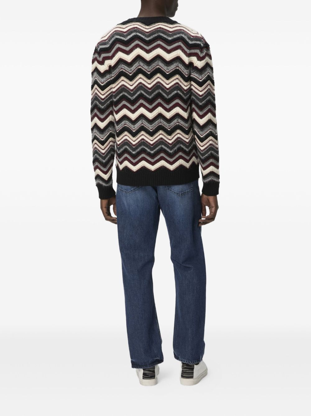 MISSONI Zigzag Pattern Multicolour Cardigan