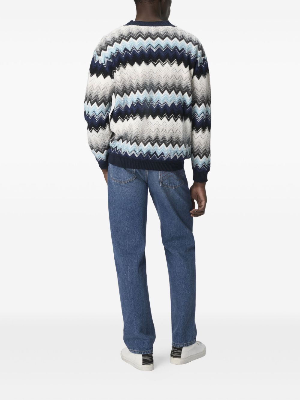 MISSONI Fitted V-Neck Cardigan for Men - FW25