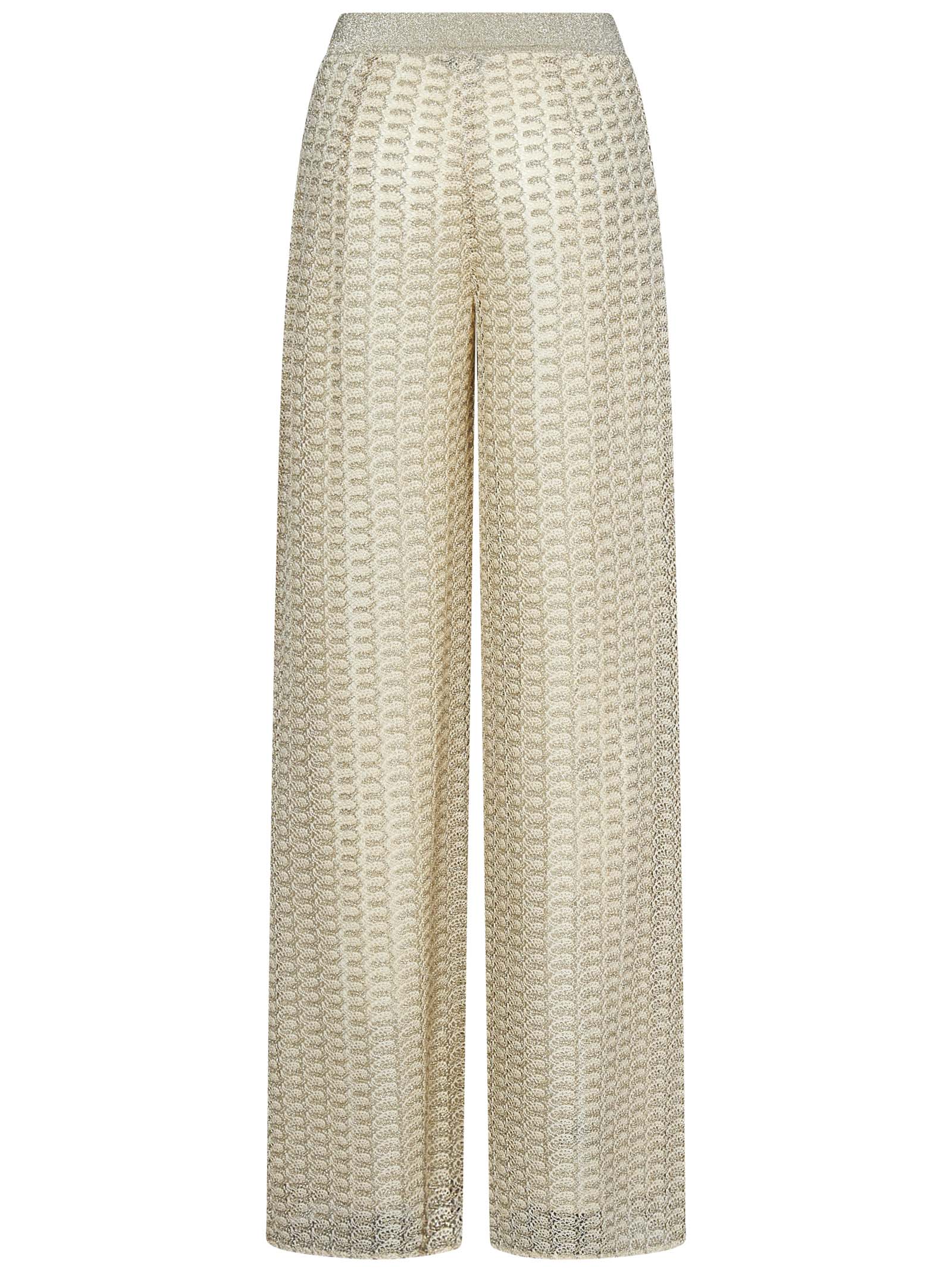 MISSONI Palazzo Trousers Size 42 IT