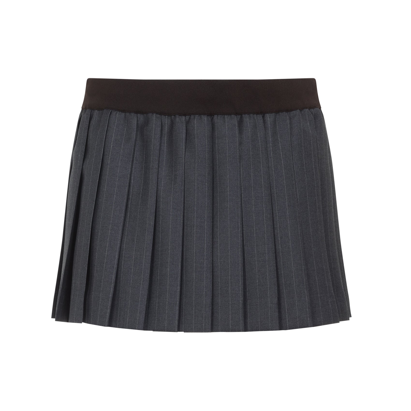 MIU MIU Chic Virgin Wool Skirt