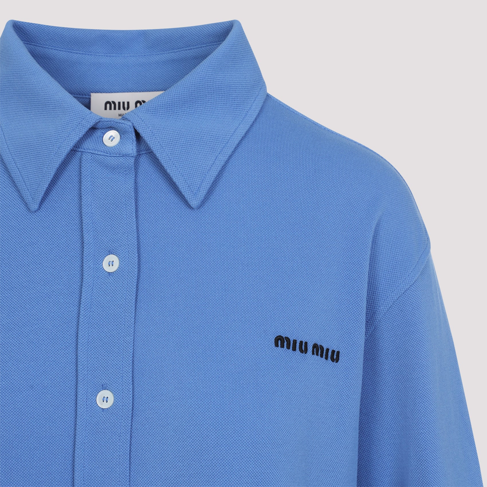 MIU MIU Elegant Women's Mini Shirt for FW25