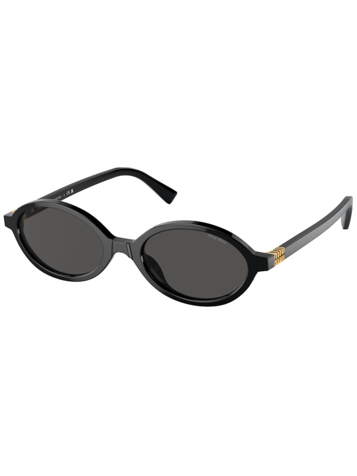MIU MIU Sleek Acetate Sunglasses with 140mm Temple Size