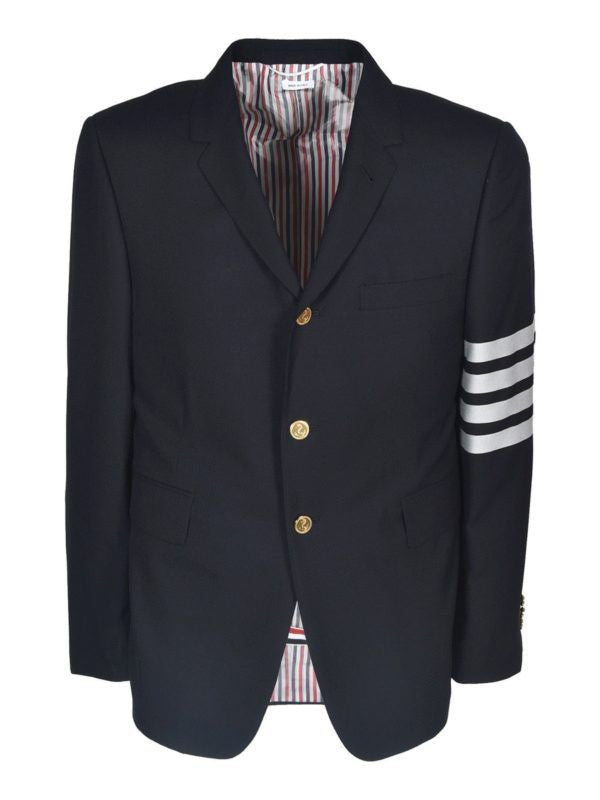 THOM BROWNE Classic Wool Jacket for Men - SS25 Collection