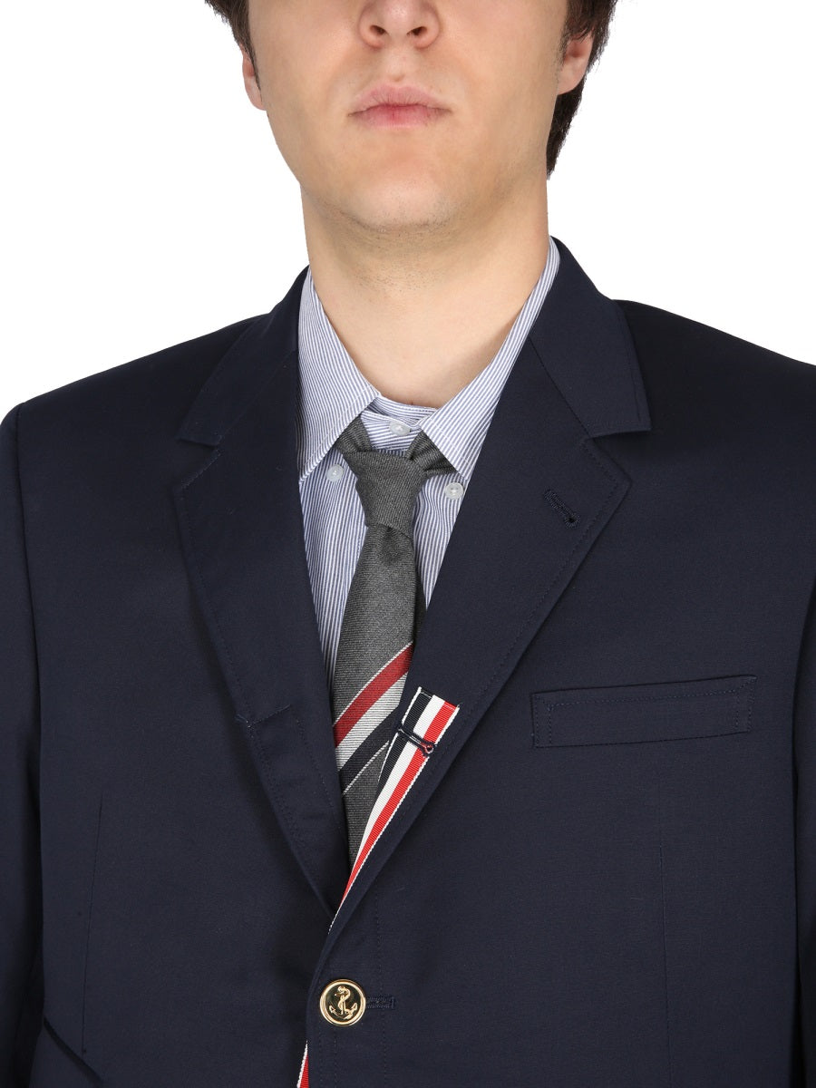 THOM BROWNE Men's Single-Breasted Mini Jacket