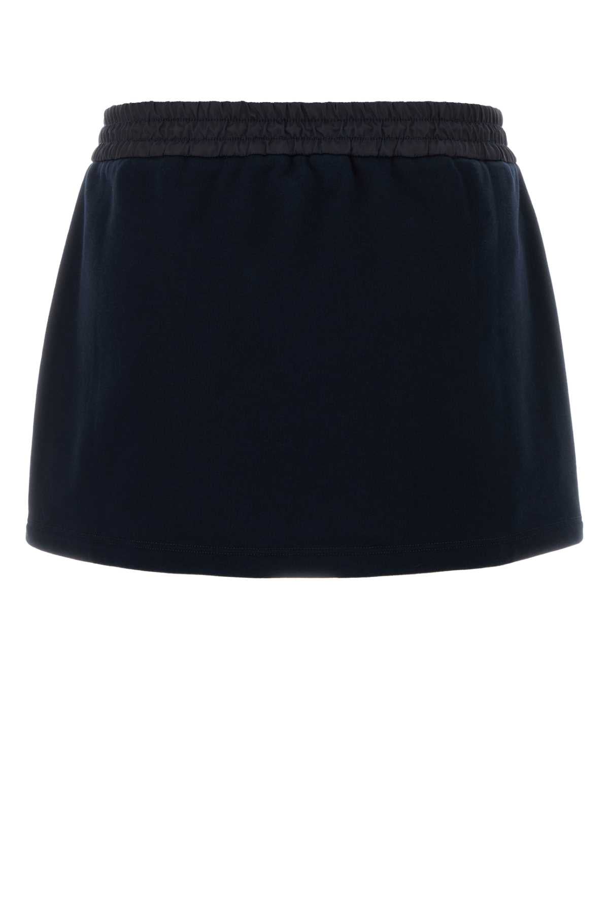 MIU MIU Cotton Mini Skirt