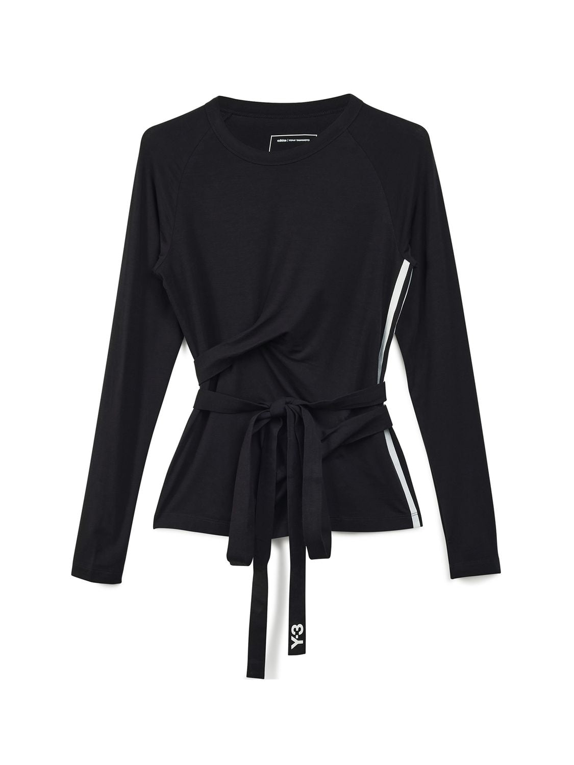 Y-3 Slim Fit T-Shirt with Laces - Size S