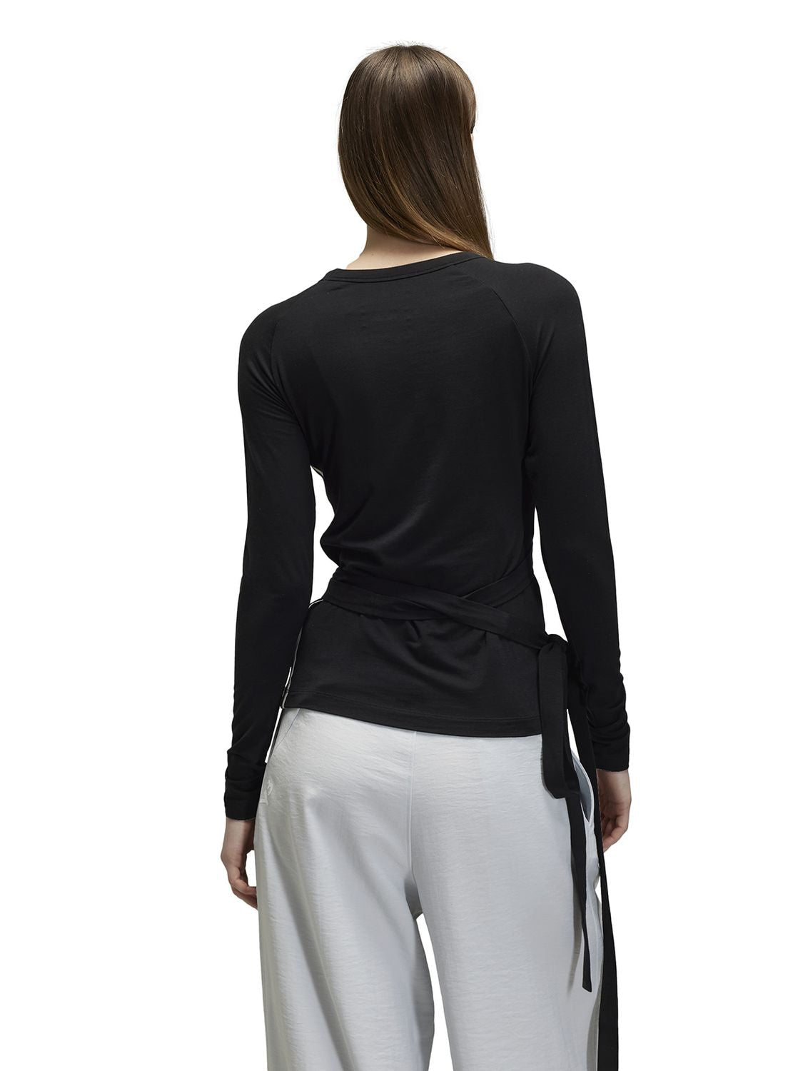 Y-3 Slim Fit T-Shirt with Laces - Size S