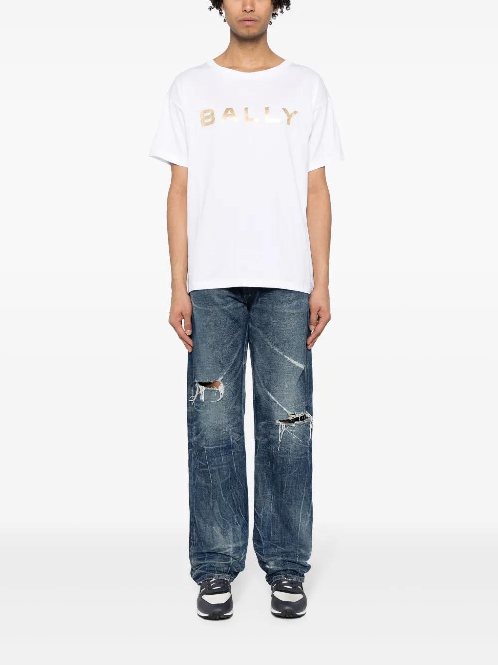 BALLY Classic Cotton T-Shirt for Men - SS24 Collection