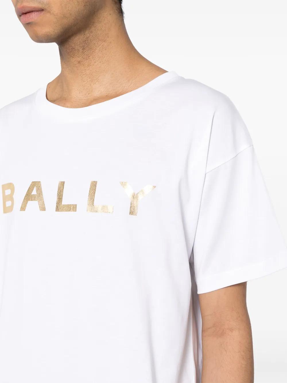 BALLY Classic Cotton T-Shirt for Men - SS24 Collection