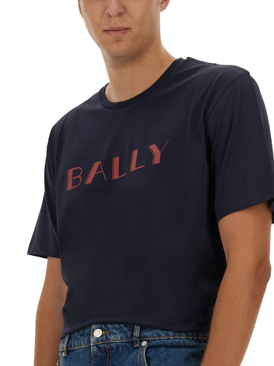 BALLY Men's Logo T-Shirt - Size L
